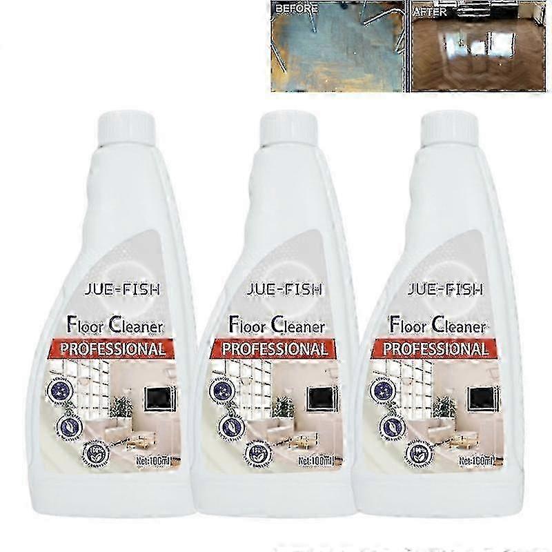 3pcs Floor Cleaner For All Robot Vaccum And Mop, Floor Cleaning Liquid Solution Compatible Roborock & Omo Joint