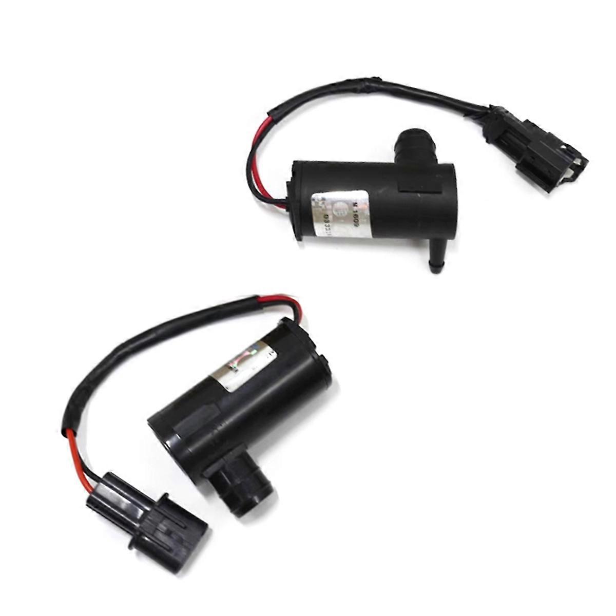 1Pair Rear Windscreen Washer Jet Water Nozzle Washer Pump