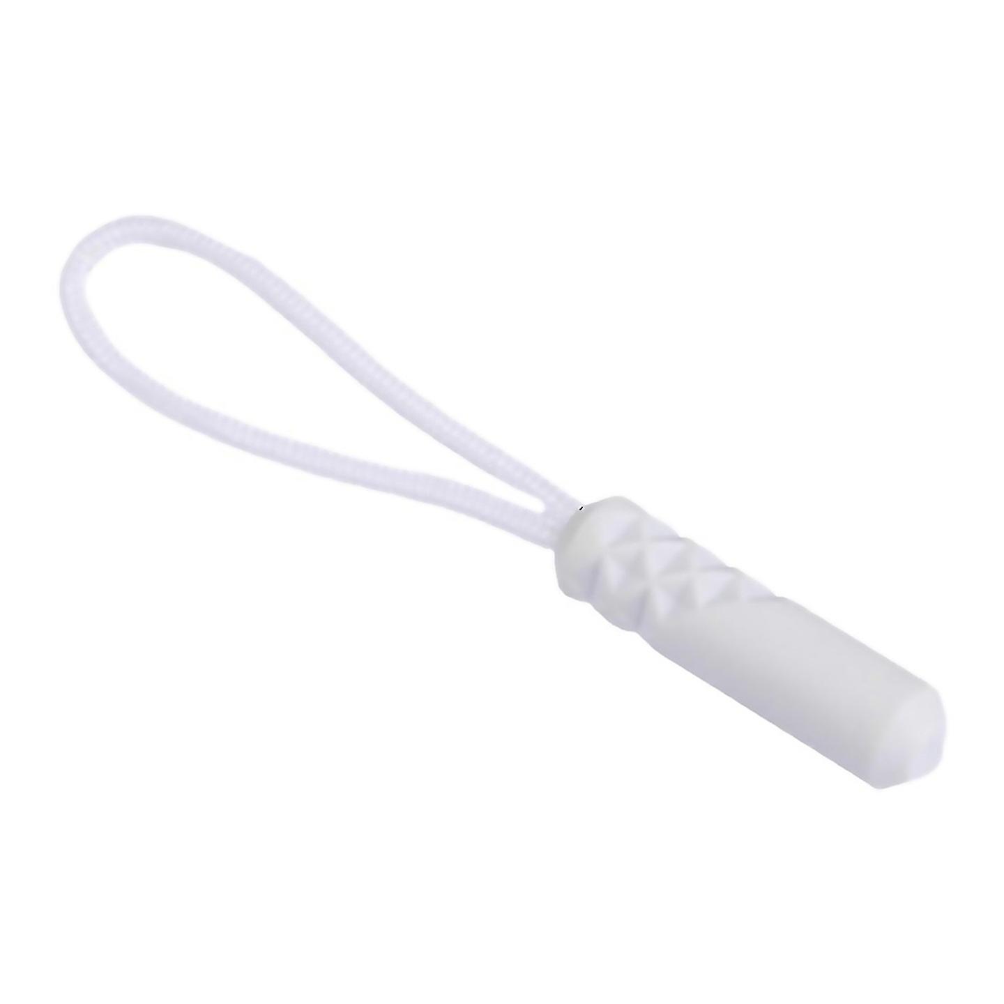 For Plastic Zipper Puller Plastic Puller White