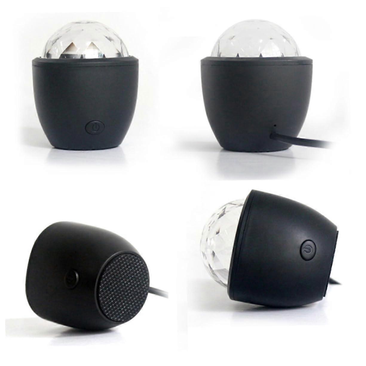 Ambient Light LED Lamp Voice Control Bulb Induction RGB LED Bulb for Disco Party Decorations and Home Lighting