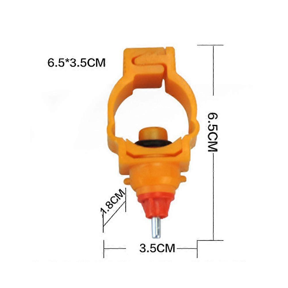 Chicken Drinking Water Feeder for Poultry Use 60Pcs Screw Style