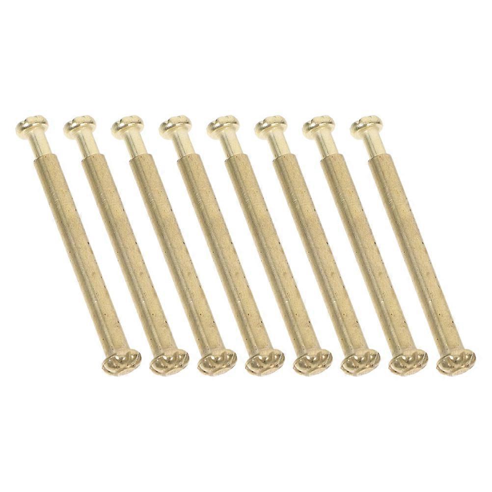 Folding Fan Replacement Rivet Kit in Stainless Steel for DIY 32Sets Golden Metal