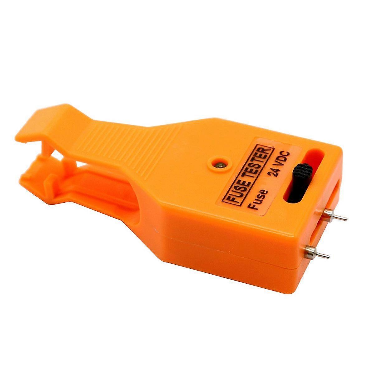Automotive Car Vehicle Adjustable Fuse Tester Puller with Indicator Light (Orange)