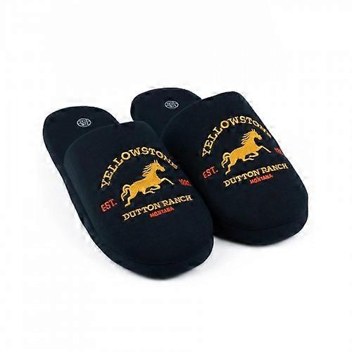 Yellowstone Mens Logo Slippers