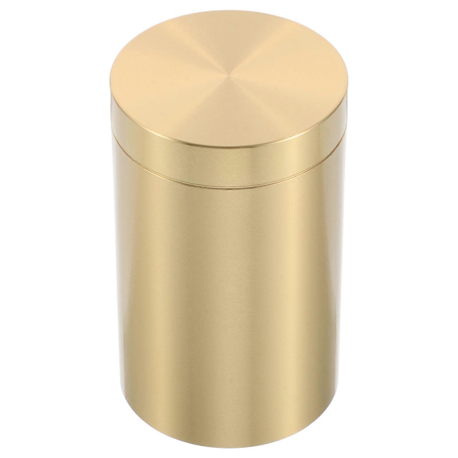 Loose Leaf Tea Storage 3Pcs Airtight Metal Container With Lid In Chinese Style Perfectly Designed For Home And Kitchen Occasions