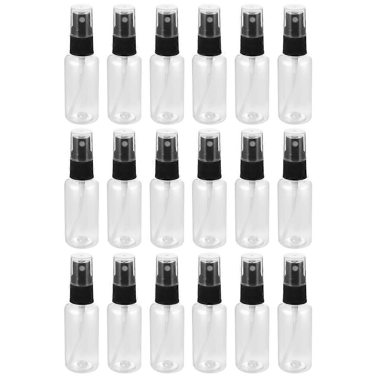 Clear Plastic Portable Spray Bottle Fine Mist Spray Bottles 30ml Pack