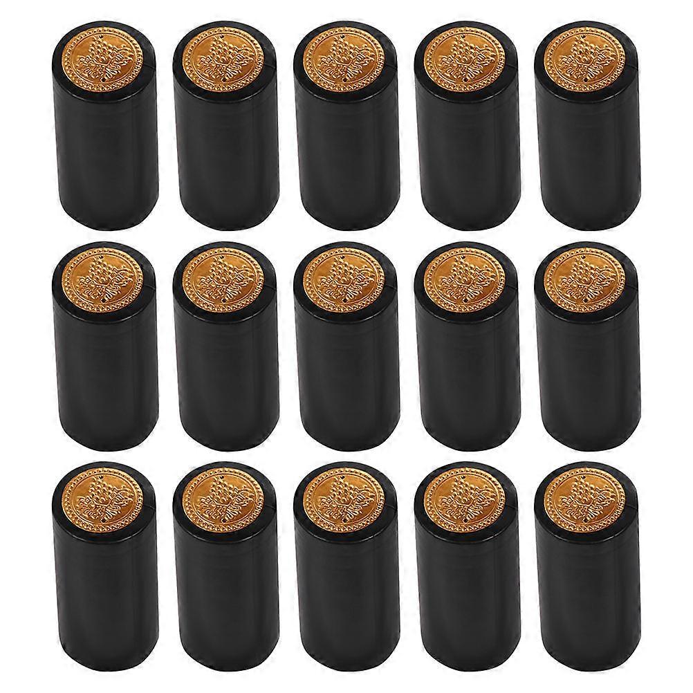 Disposable Heat Shrink Caps for Seal and Protection 200Pcs