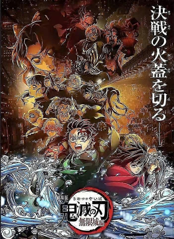 2025 Demon Slayer Anime Advent Countdown Tatil Kör Kutu Noel Ağacı Süsleme Karikatür Akrilik Kolye