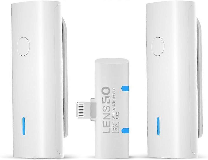 Wireless Lavalier Microphone System, Dual Transmitters, 100m