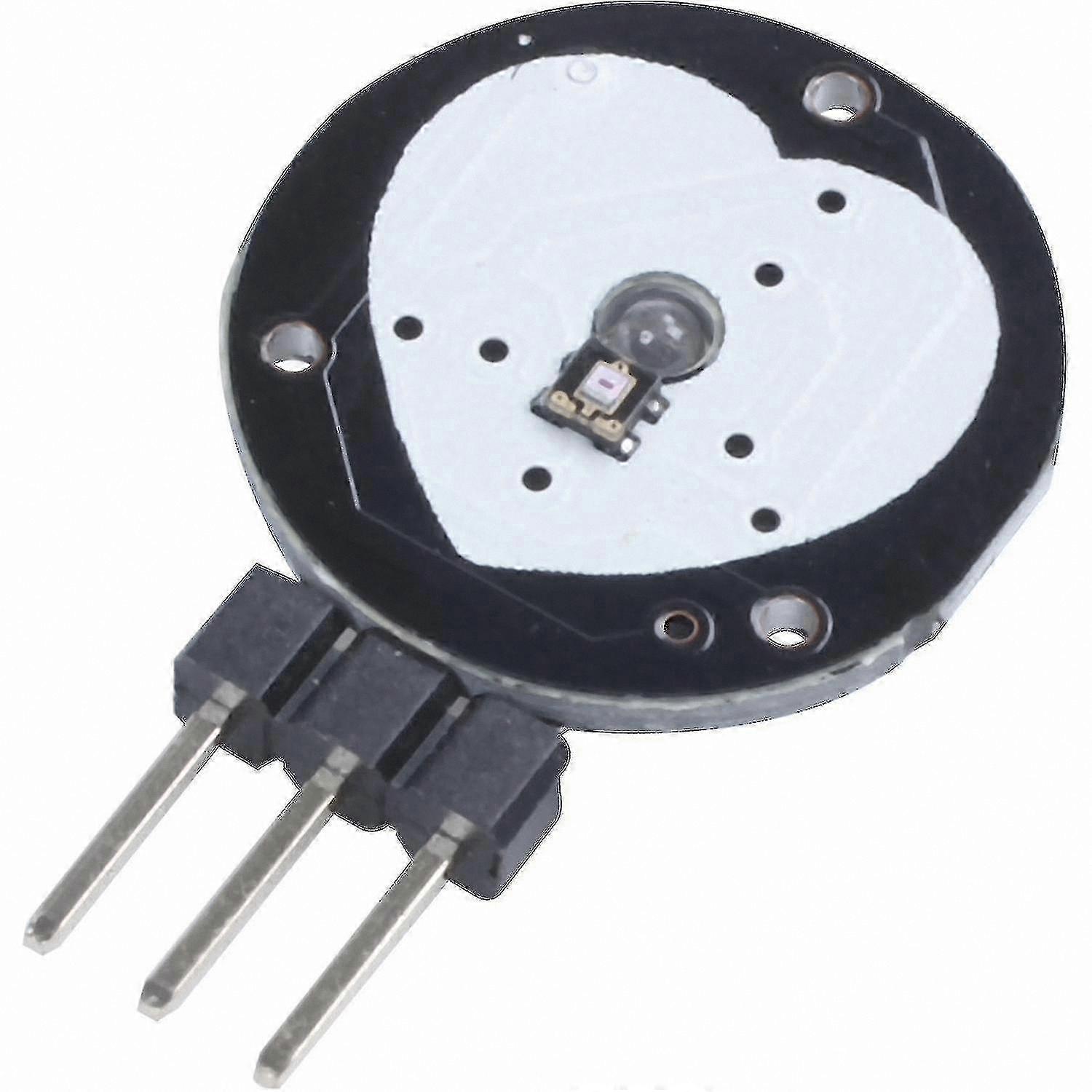 Pulse Rate Sensor - Heartbeat Tracker, Black & Red Color