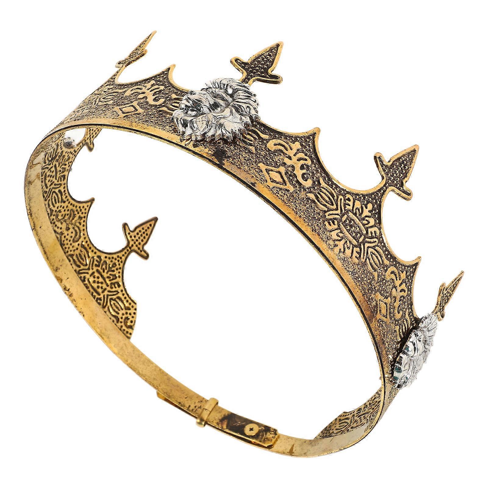 Alloy King Crown Assorted Color for Decorating with Spotlight Ready Elegant Appearance