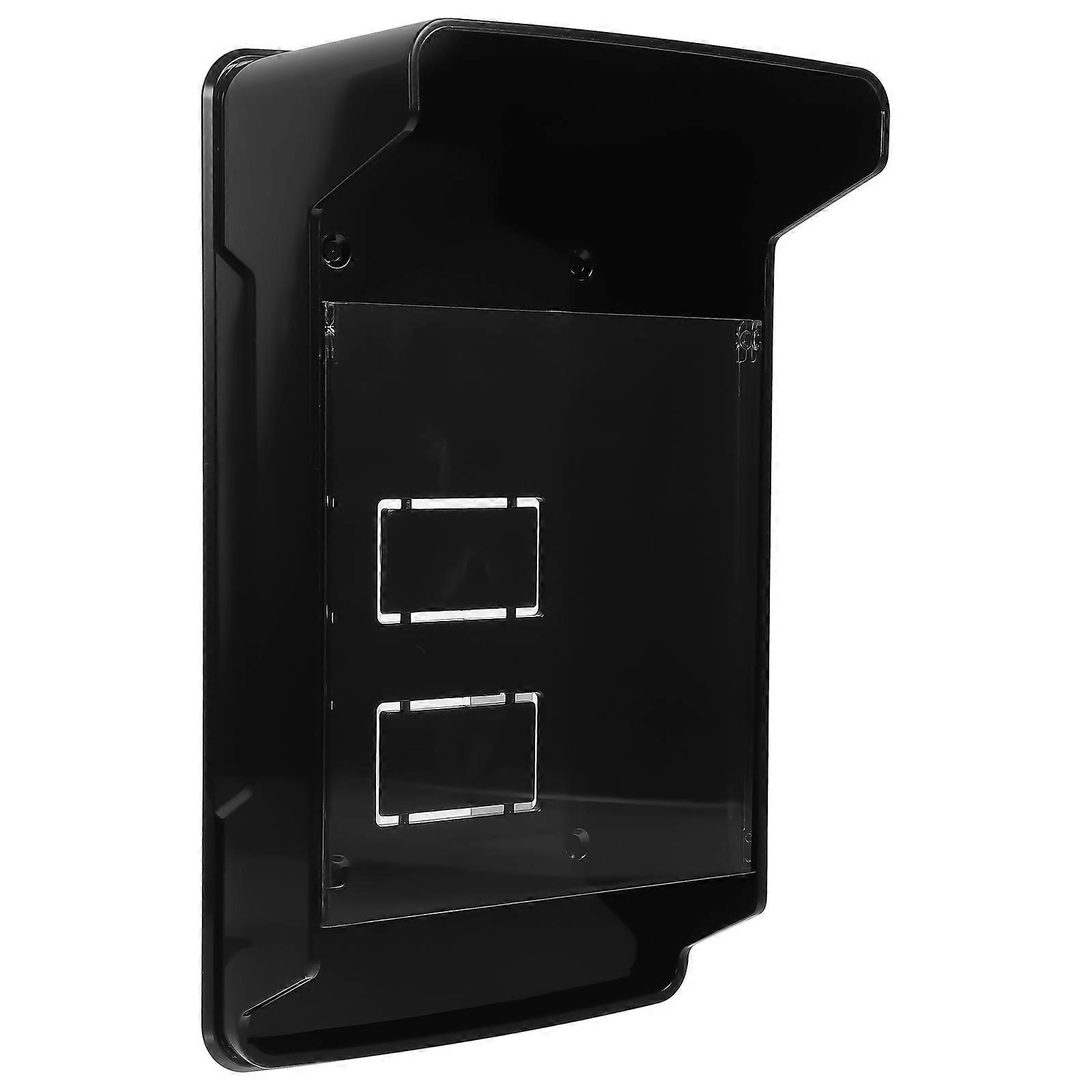 Doorbell Cover Plastic Shield for Door Access Durable Rainproof