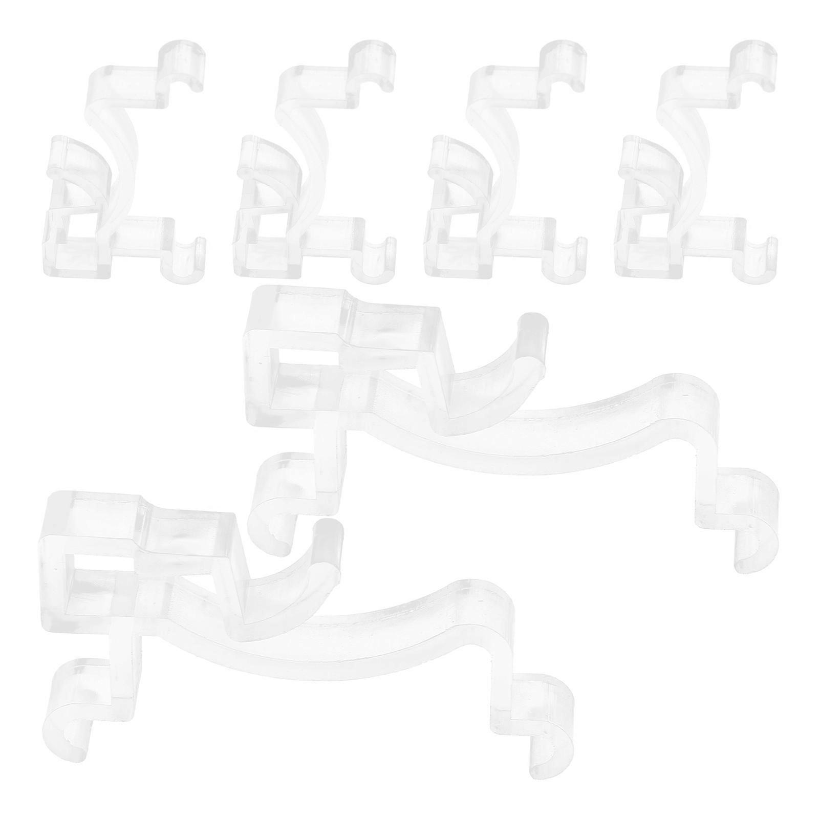 Window Blind Clips Vertical Valance Clips for Home Use 18Pcs