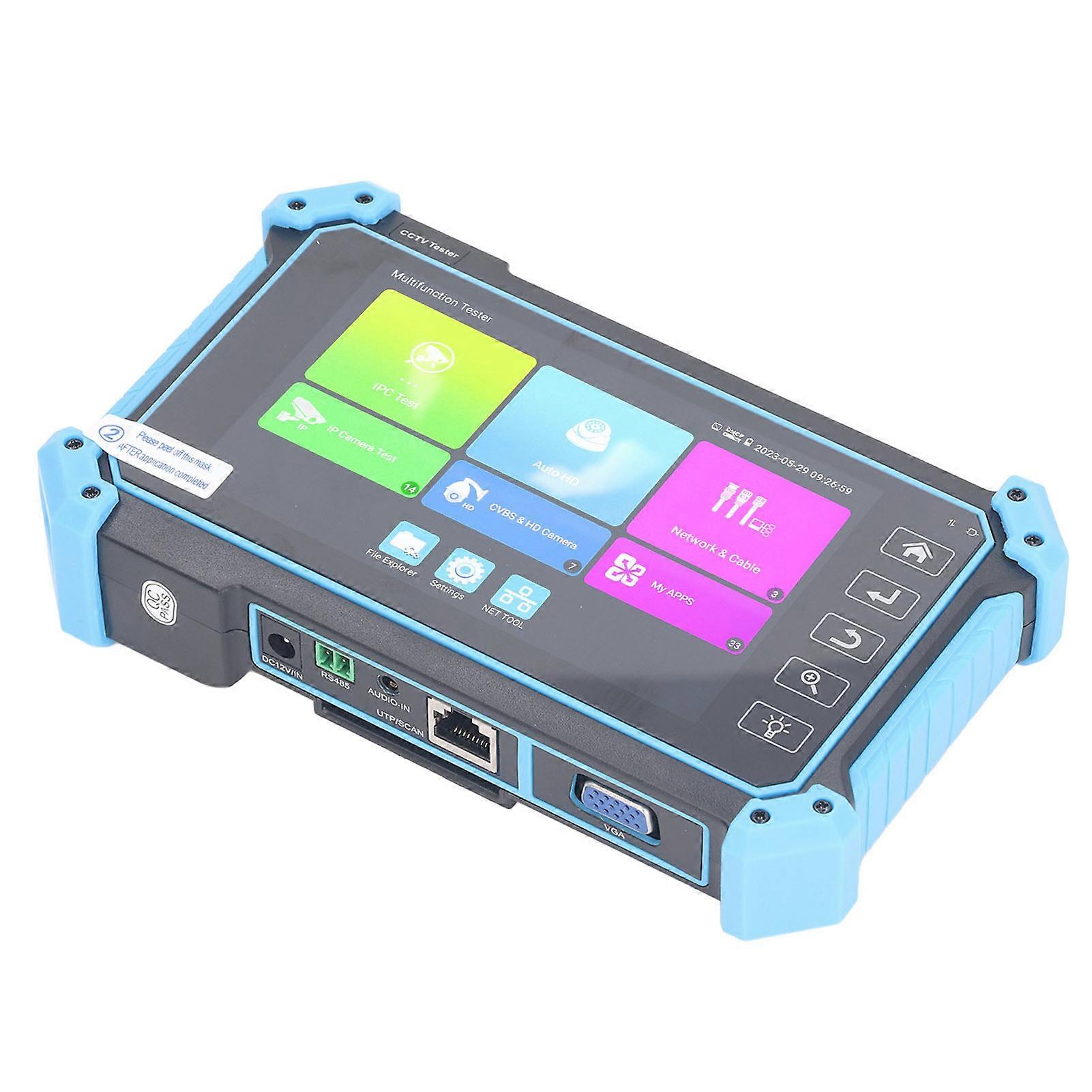 CCTV Camera Tester 5.4" HD IPS Screen 3350mAh Battery US Plug