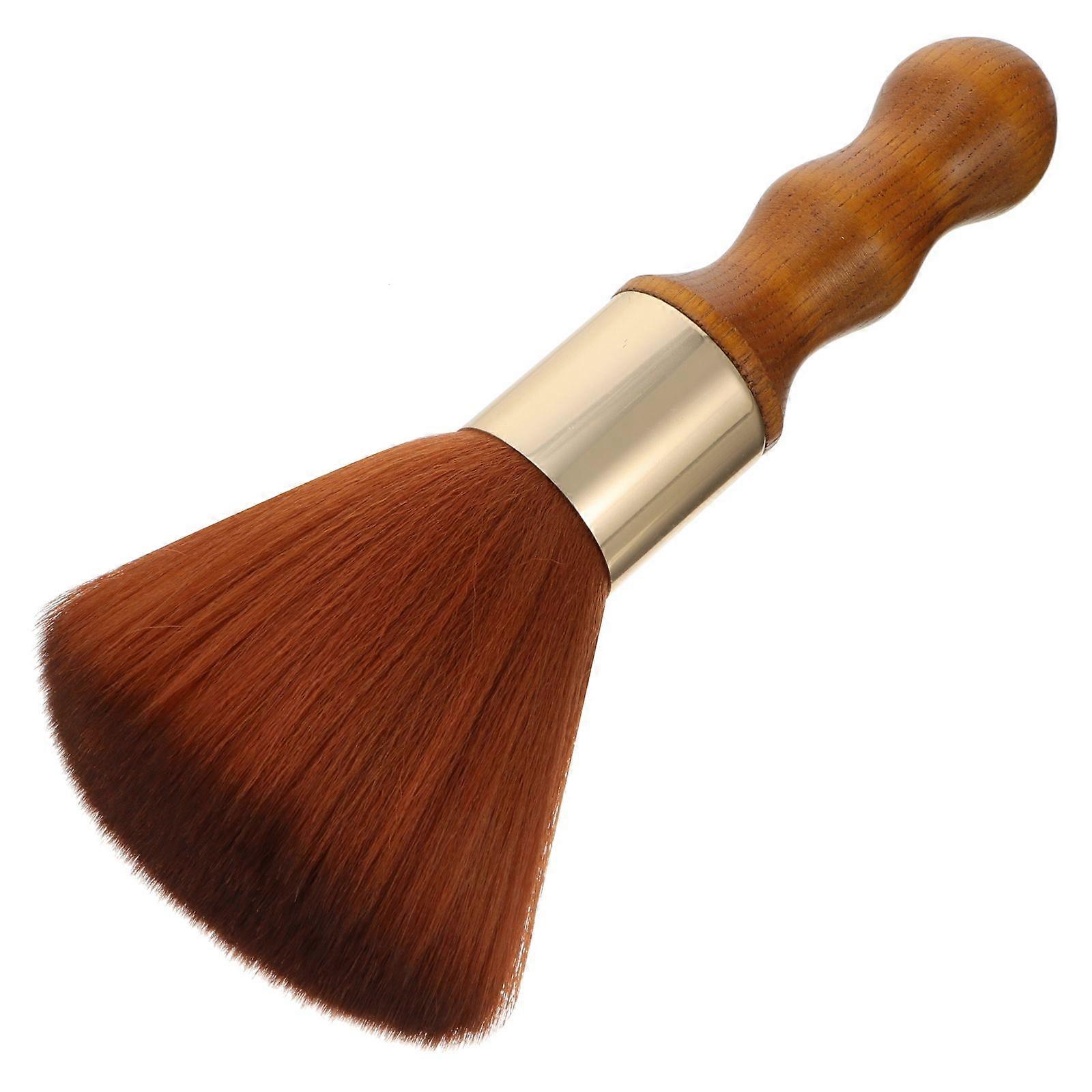 Clean Brush for Vinyl Record Cleaning 2Pcs with Brown Handle