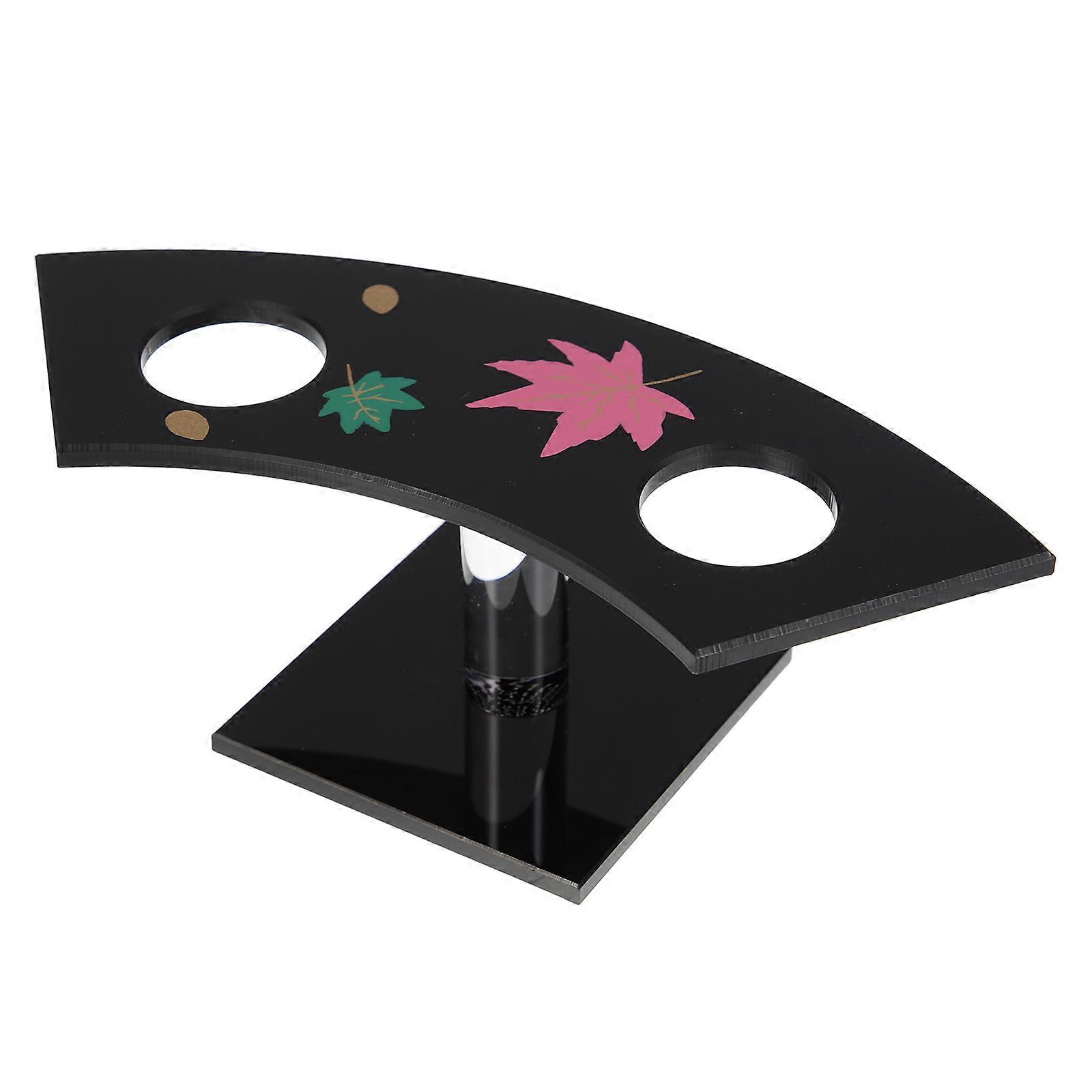 Acrylic Sushi Roll Holder Kitchen Essentials for Storage 5Pcs Black