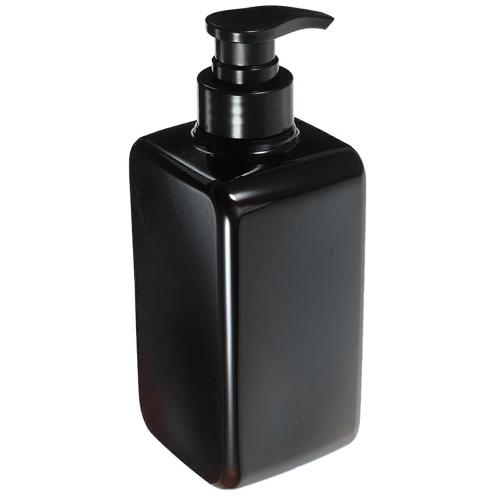 Soap Dispenser Pump Bottle for Holding Soap 450ml Brown Plastic