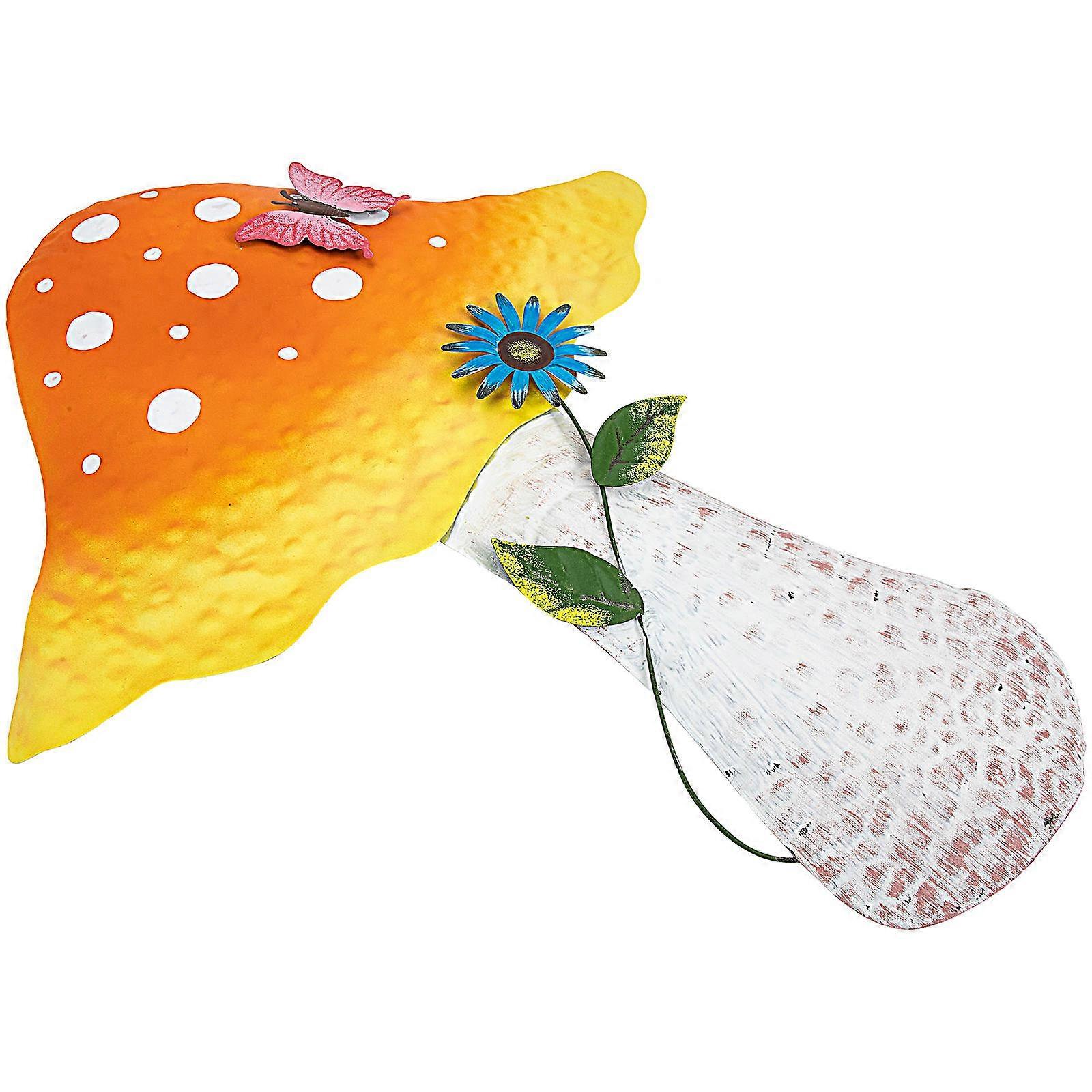 Mushroom Statue Hanging Decor for Garden Scene Layout 2Pcs
