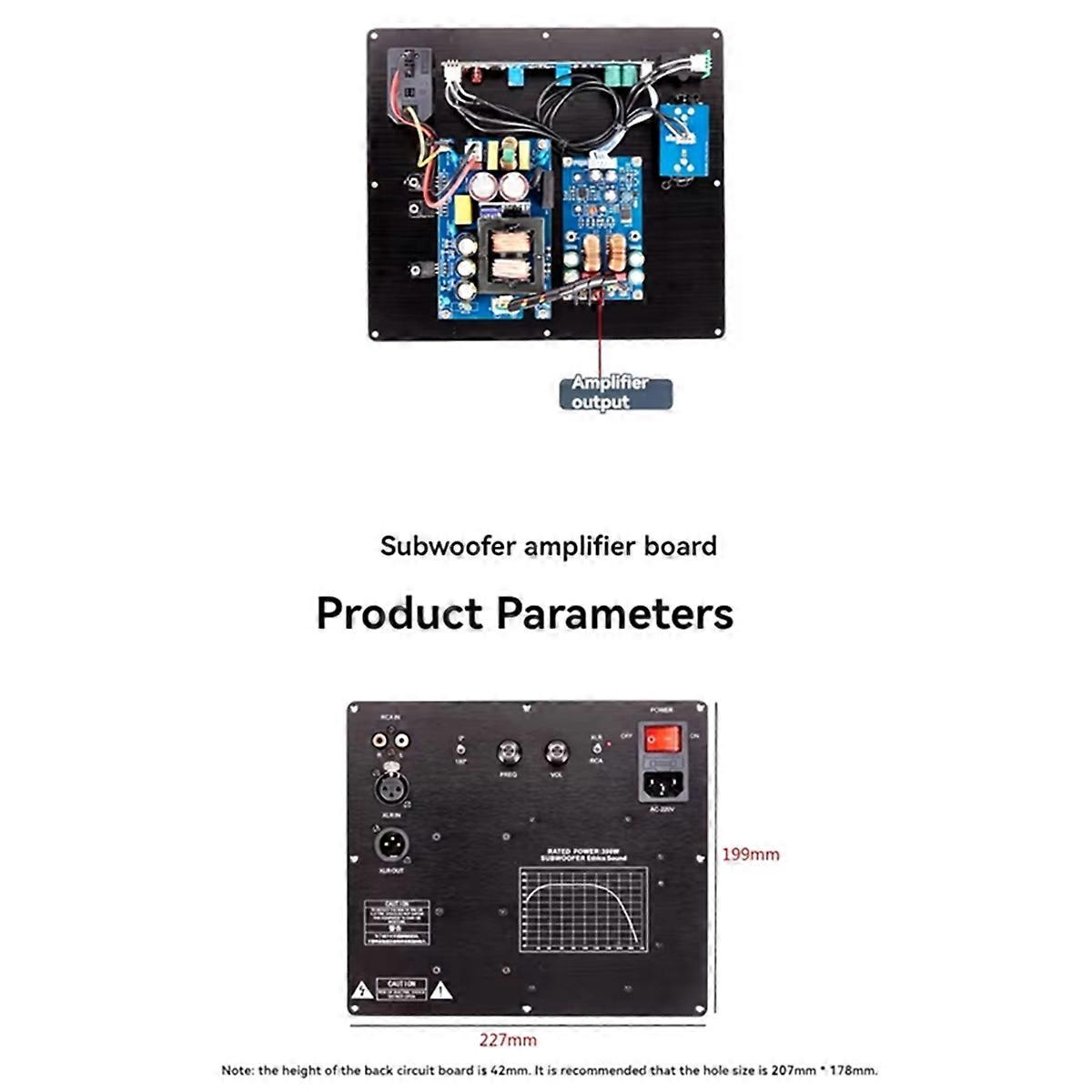  Upgrade TPA3255 Subwoofer Active Speaker Amplifier Board