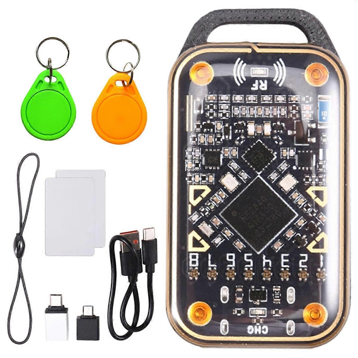 Upgrade Chameleon Ultra Smart Card Emulator+2xCUID Card/Keychain RFID Smart Chip Reader 125K 13.56M