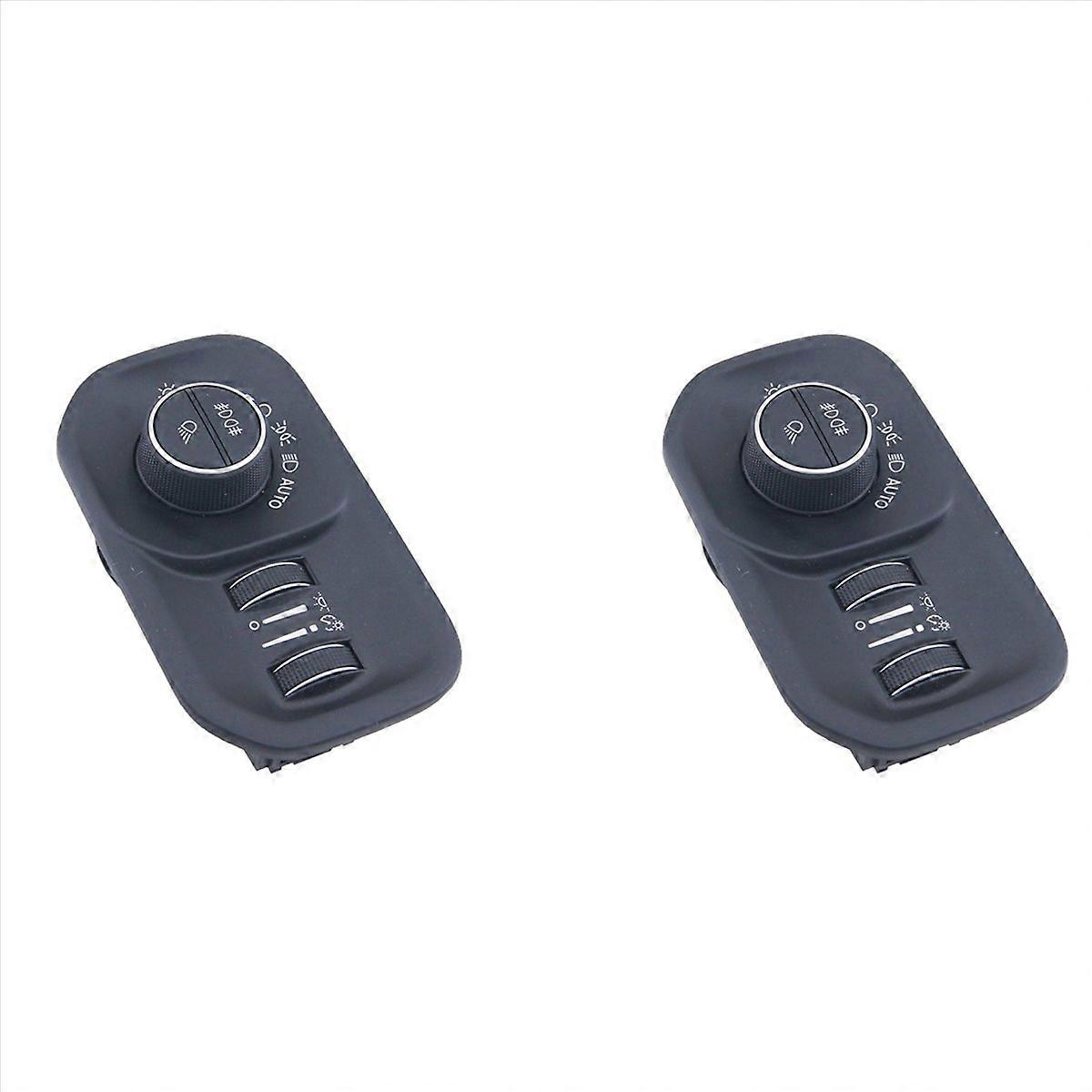 2X 68156064AC 68156064AA Headlight Switch Controls Fog Light Switch for Ram 1500 3500 2019 Car Acces
