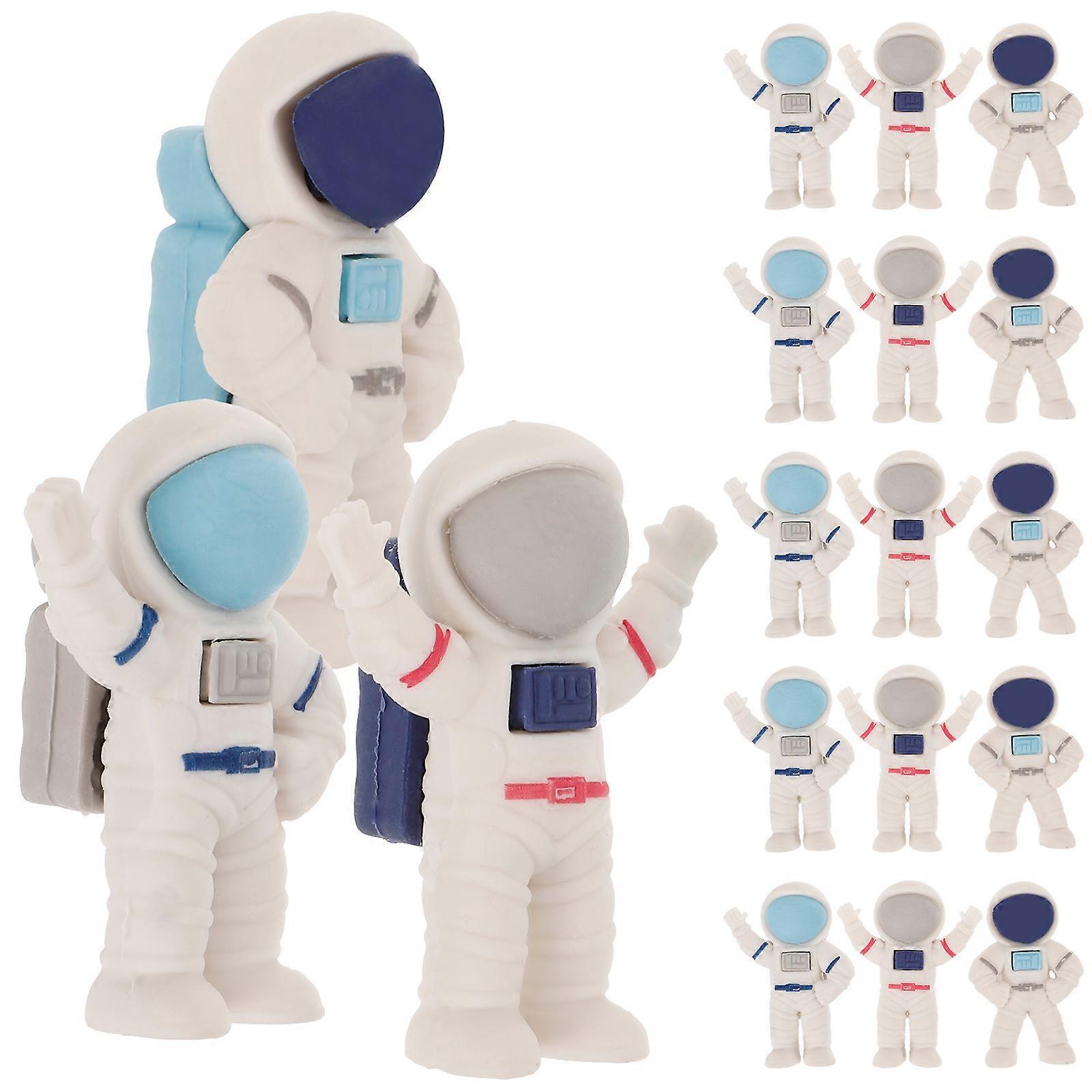 Cute Erasers Mini Eraser for School 144Pcs Astronaut Shape Assorted Color
