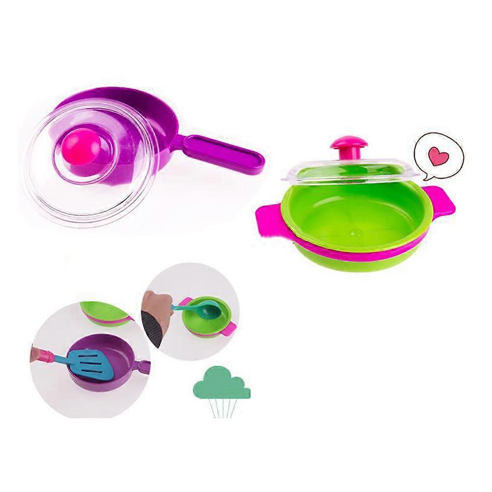 Children's Kitchenware Cooking Pretend Play Assorted Color Manipulative Ability Training 27Pack