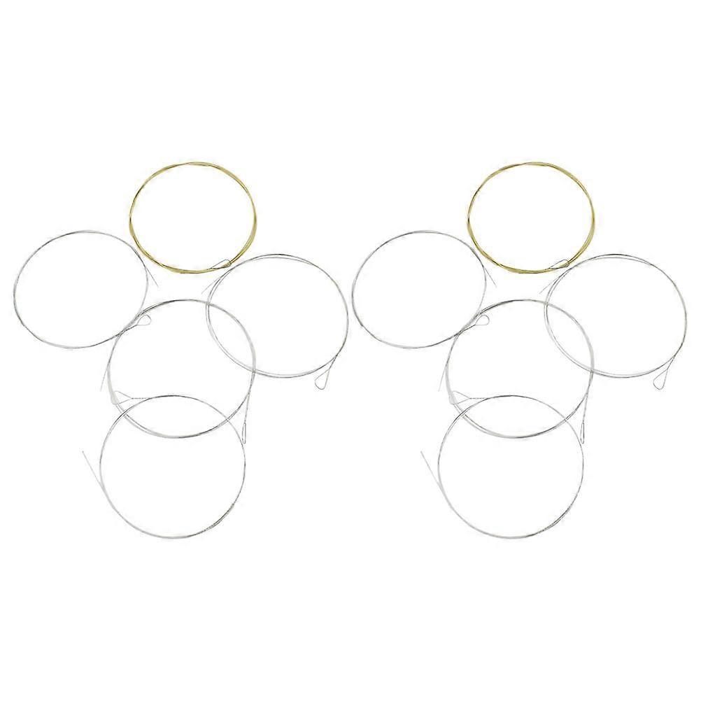5-String Banjo Strings Replacement with Stainless Steel Phosphor Bronze Wound 4Sets