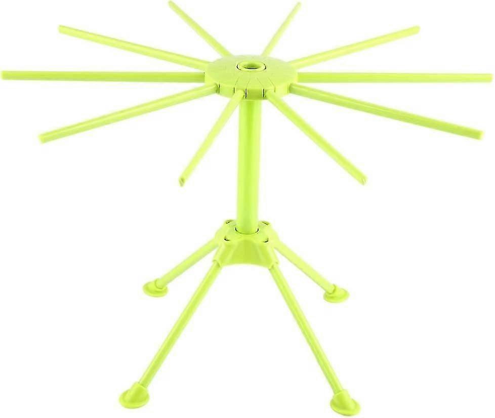Spaghetti Pasta Dryer Drying Rack Foldable Drying Rack Kitchen Grid Drying Tool (green)
