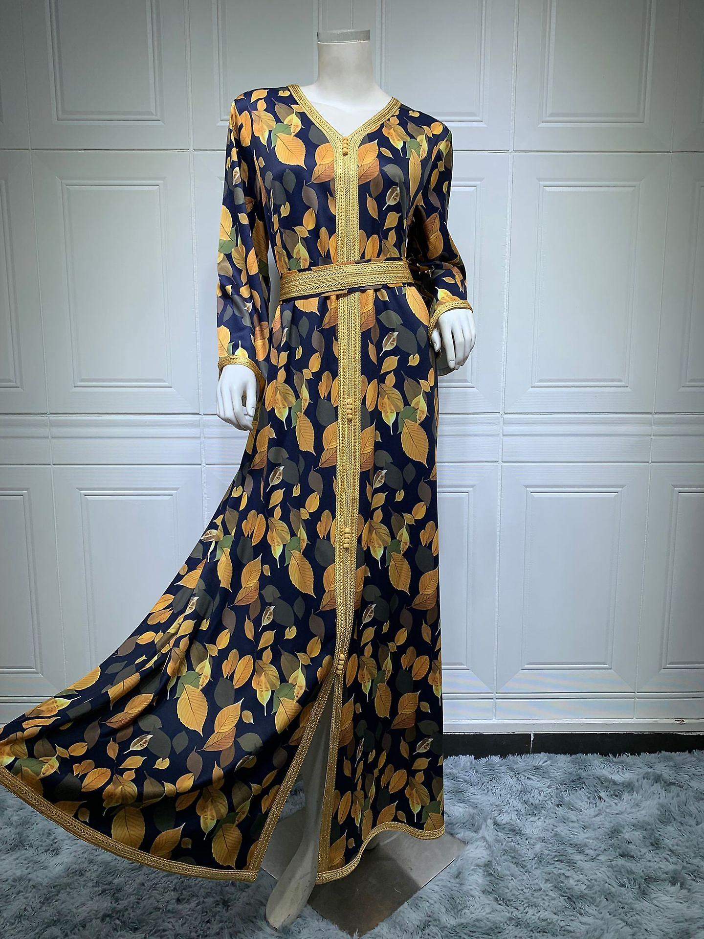 Tenue Femme Marocaine Hareem Dubaï - Manches Courtes - Taille XL - Bordeaux - Neuf Avec étiquettes