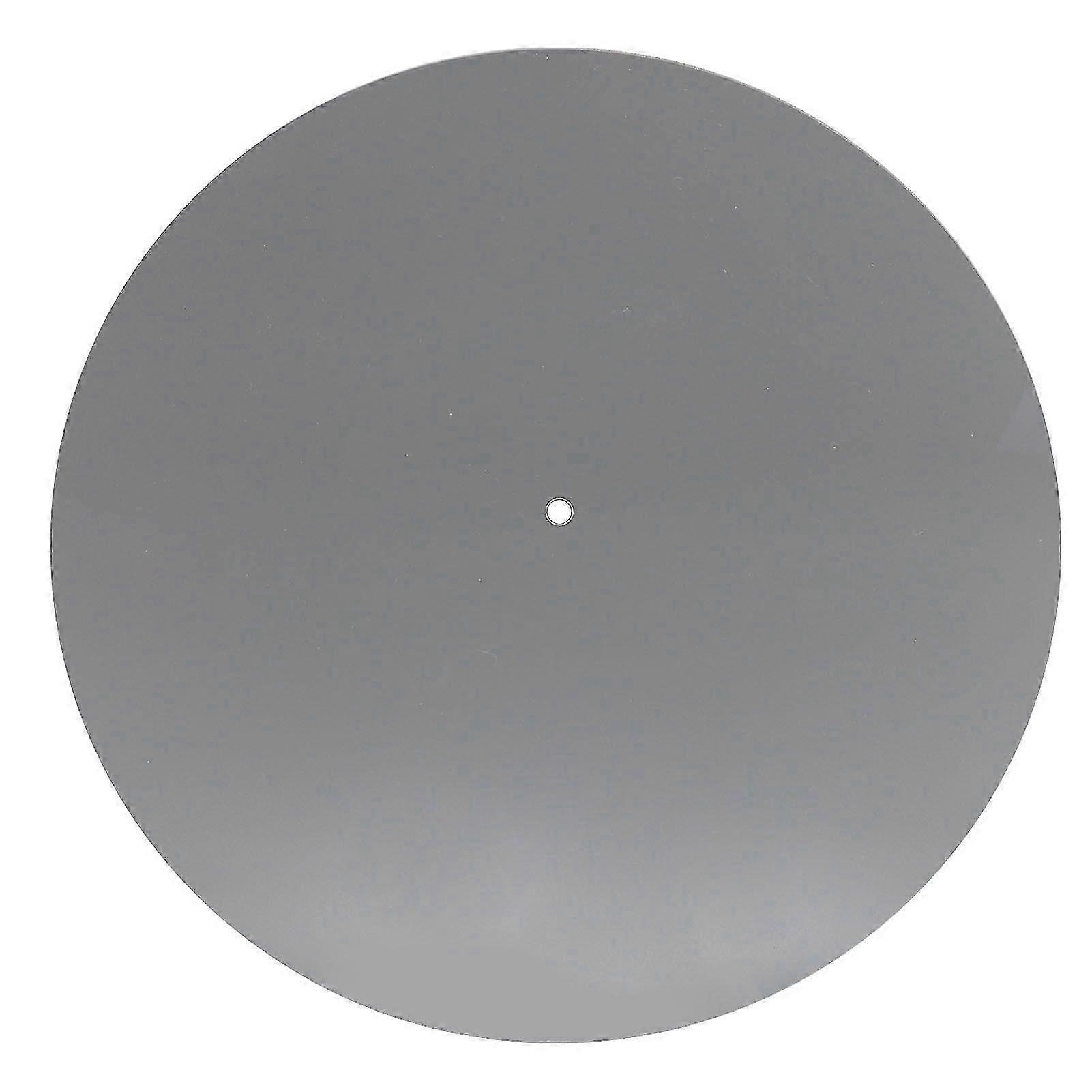 Acrylic Turntable Mat Reduce Noise Improved Sound Quality Anti Static Slipmat for LP Records 12in Transparent