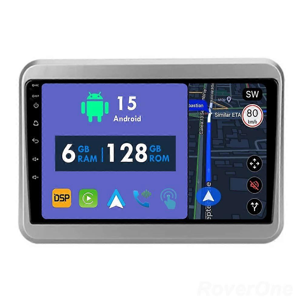Car Radio 6G+128G CarPlay GPS Navigation Head Unit for Suzuki Spacia 2 2017 - 2023 Android Auto Bluetooth Stereo Touch Screen