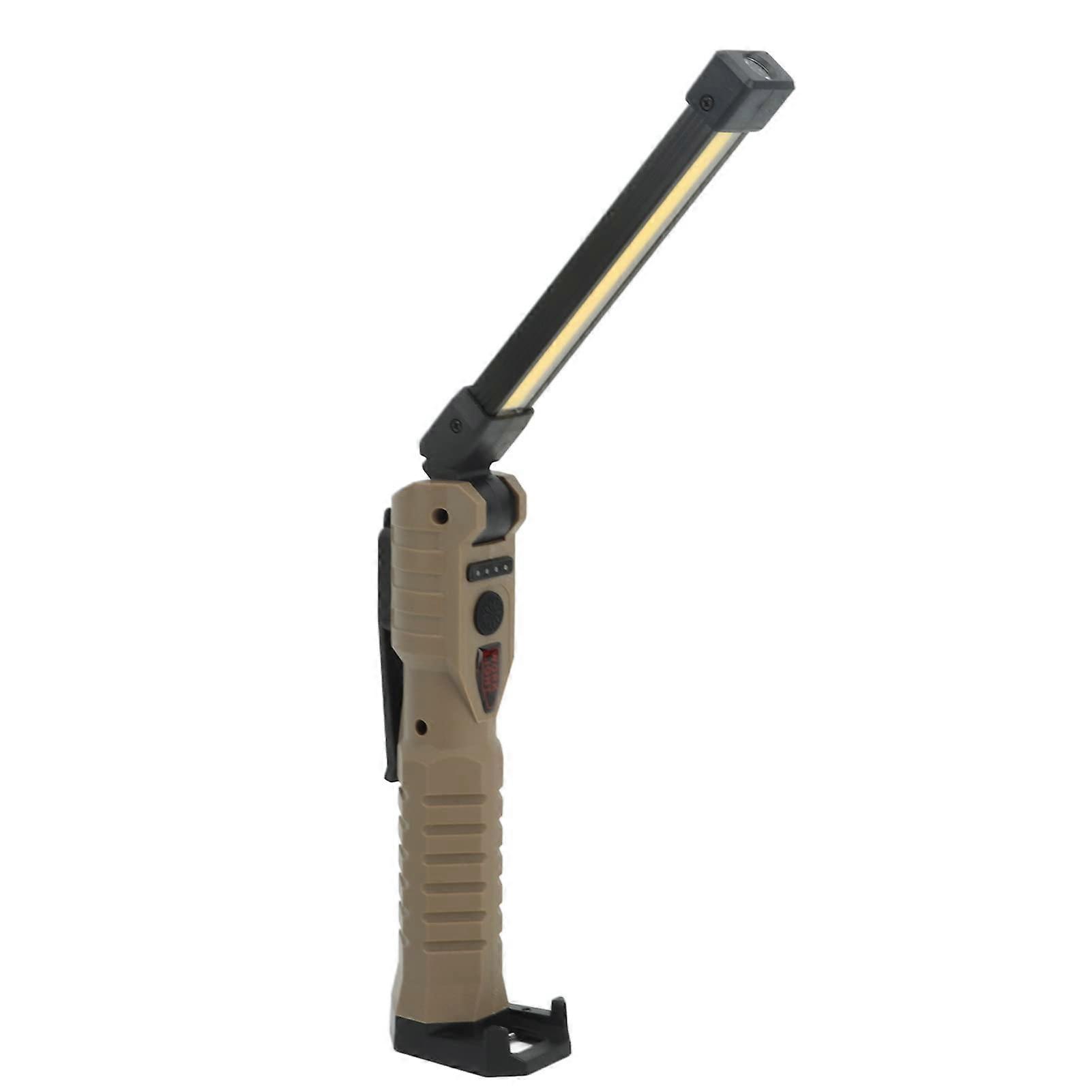 LED COB Work Light 7Mode Folding TypeC Rechargeable 1200mAh Magnetic Foldable Emergency Flashlight for Maintenance