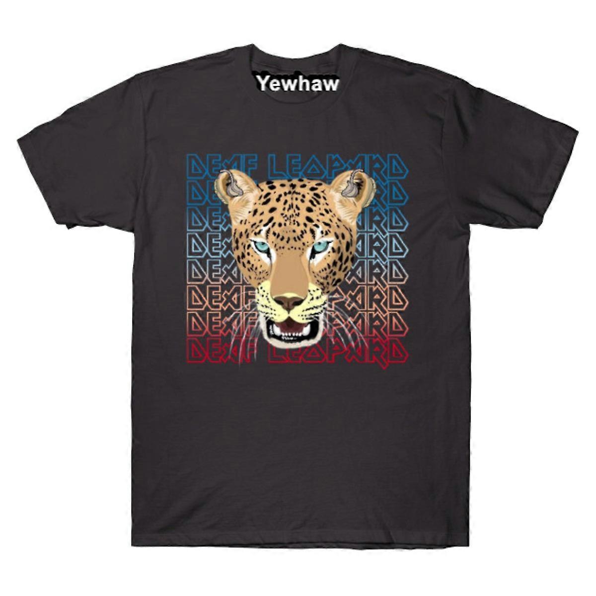 Deaf Leopard T-shirt Def Leppard Tee