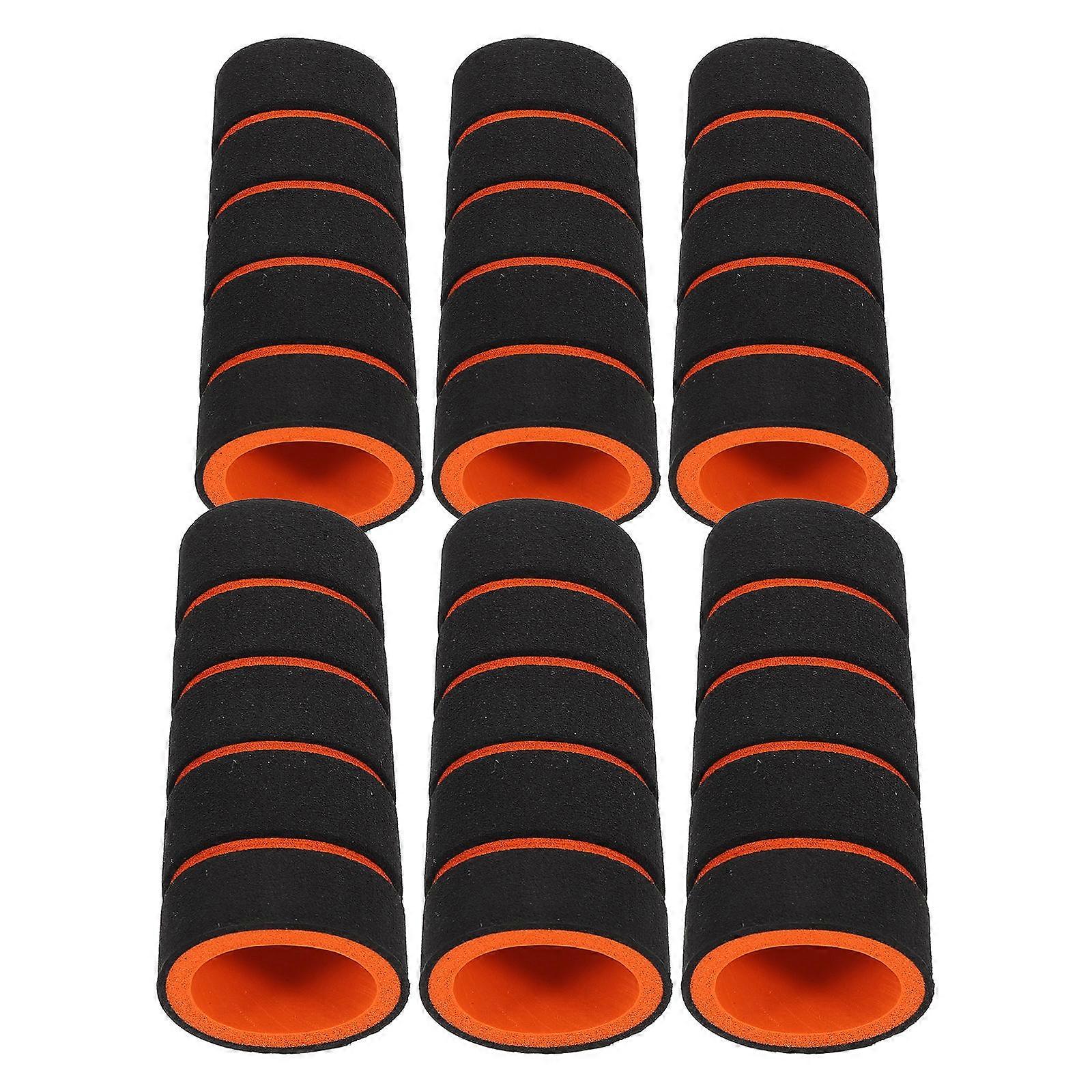 Home Gym Sponge Handlebar Grip Covers for Pull Up Bars 6Pcs Set
