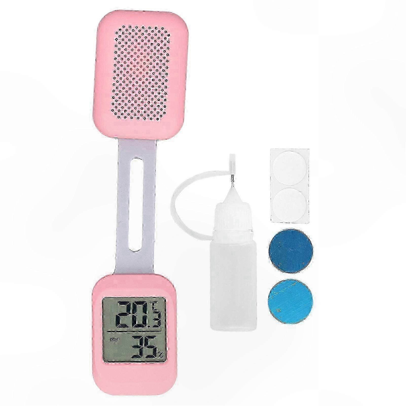 Portable Guitar Humidifier with Hygrometer & Thermometer, Compact Design, Easy-to-Read Display