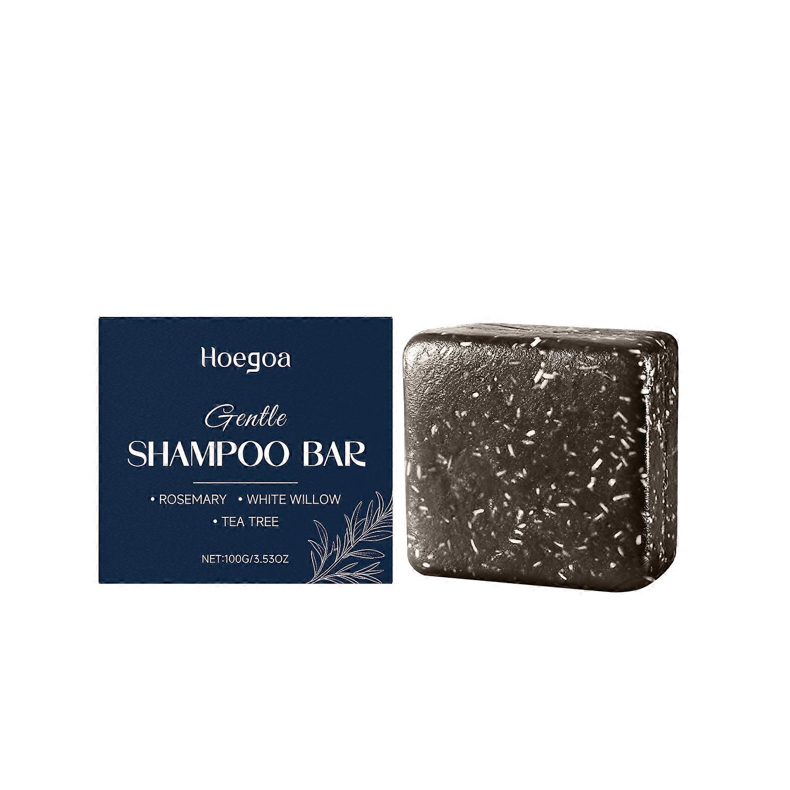 Hoegoa Rosemary Gentle Shampoo Soap Is Refreshing, Moisturizing, Gently Cleansing, Volumizing And Softening, Providing Hair Care