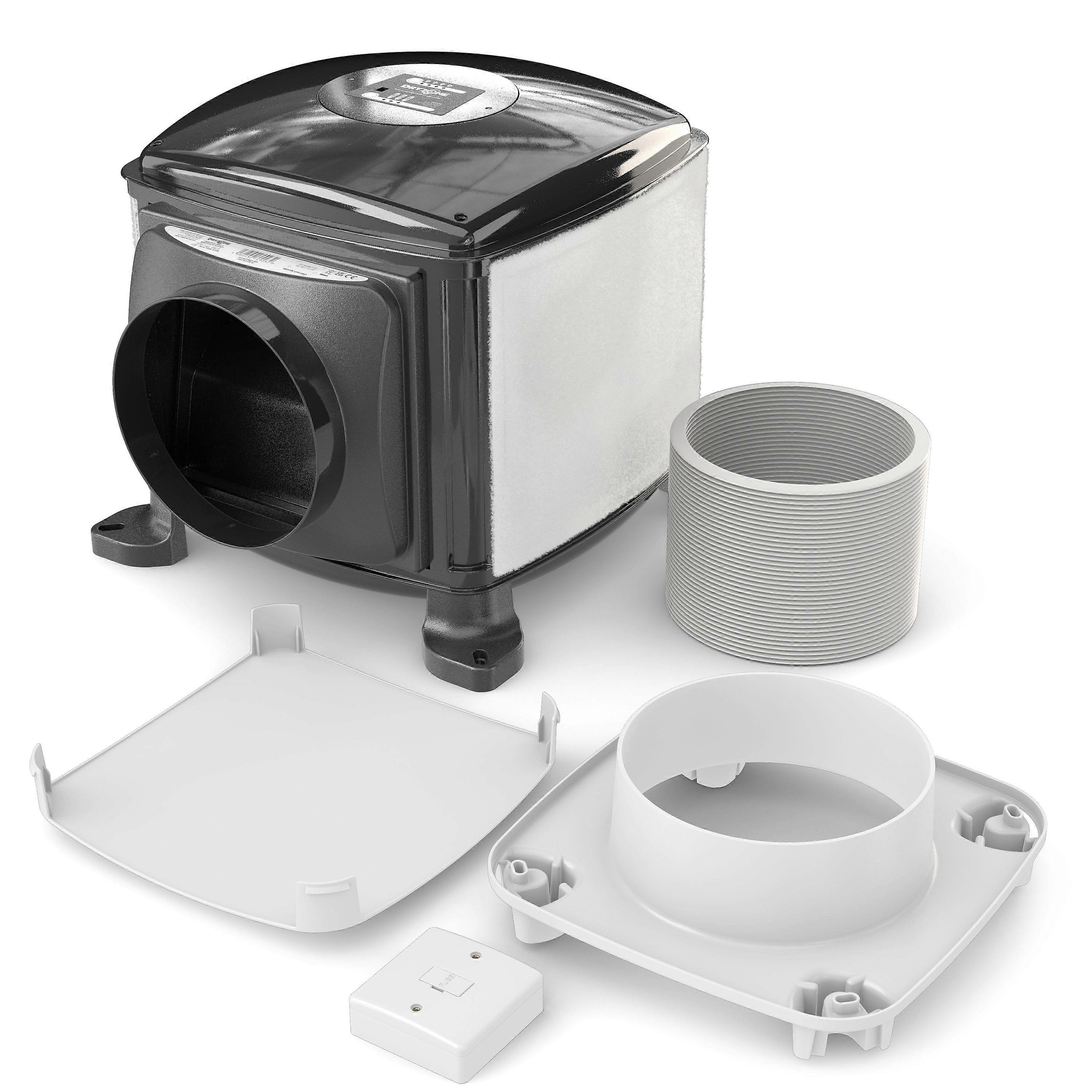 Dryzone Loft Cube PIV Positive Input Ventilation with Heater