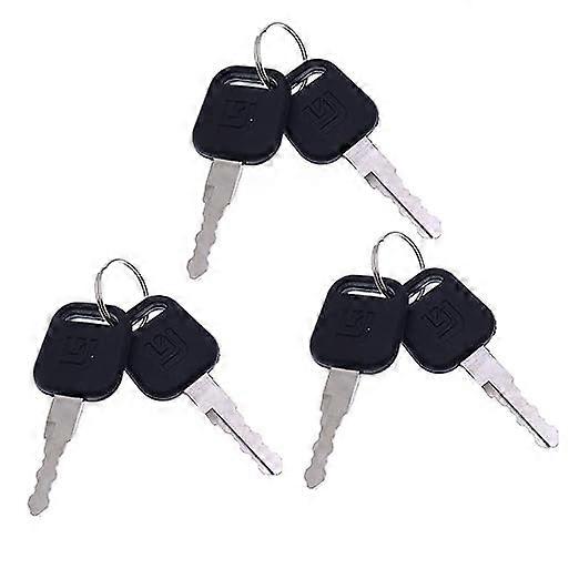 Ignition Keys 34B0557 Compatible with Liugong Excavator and Heavy Equipment (6)