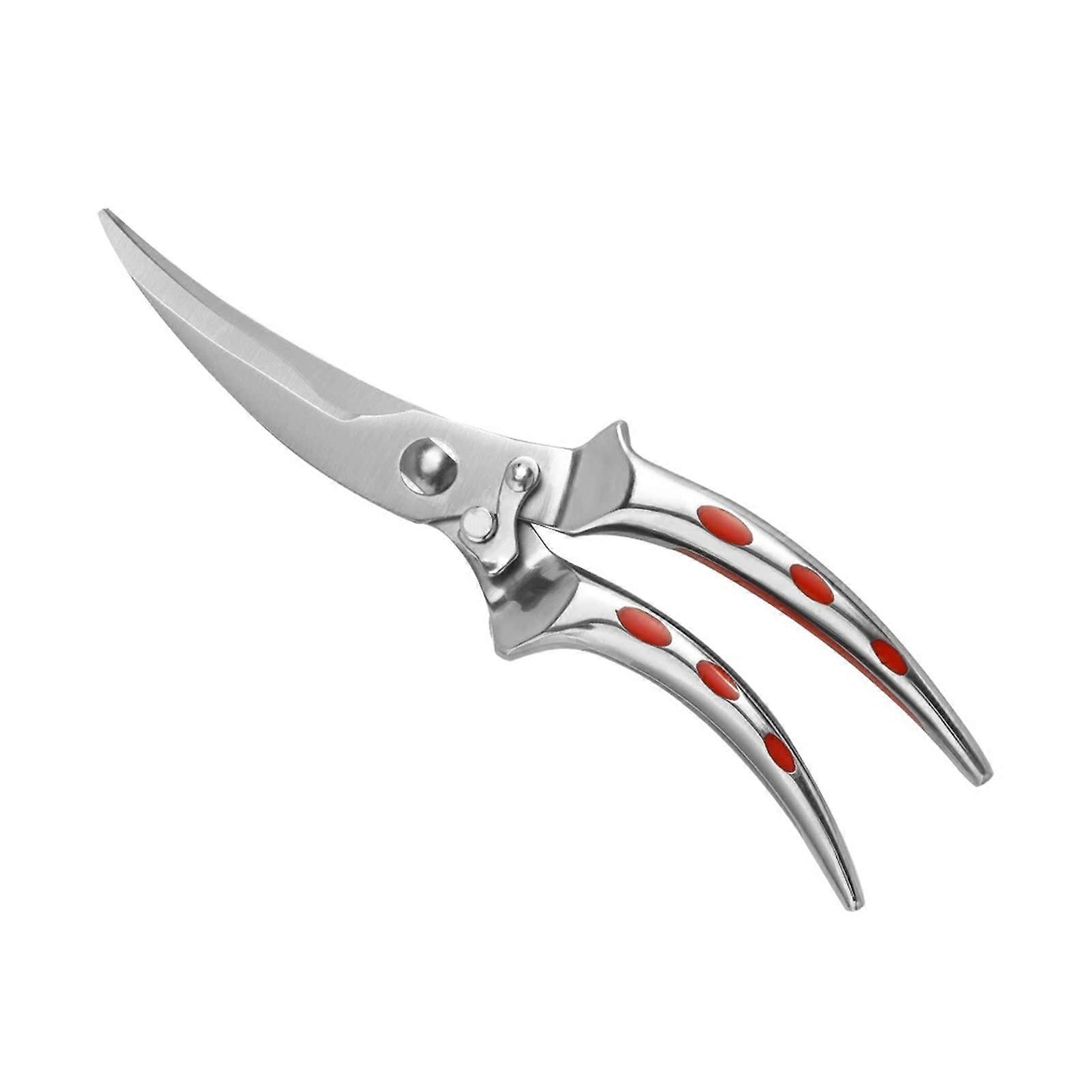 Kitchen Scissors For Bone Cutting With Ergonomic Aluminum Handle Strong