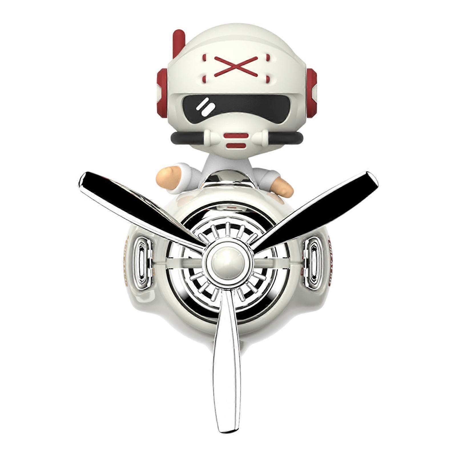 Car Vent Air Freshener Pilot Cartoon Rotating Diffuser For Trucks And RVs