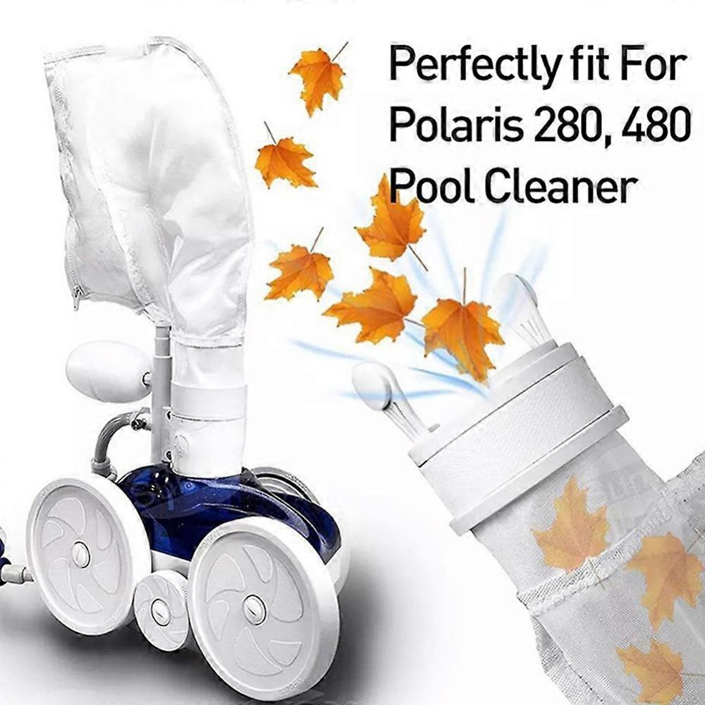 2 Pack Nylon Mesh Pool Cleaner All Purpose Bag Fits Polaris 280, 480 Pool Cleaner Zippered All Purpose K13 K16