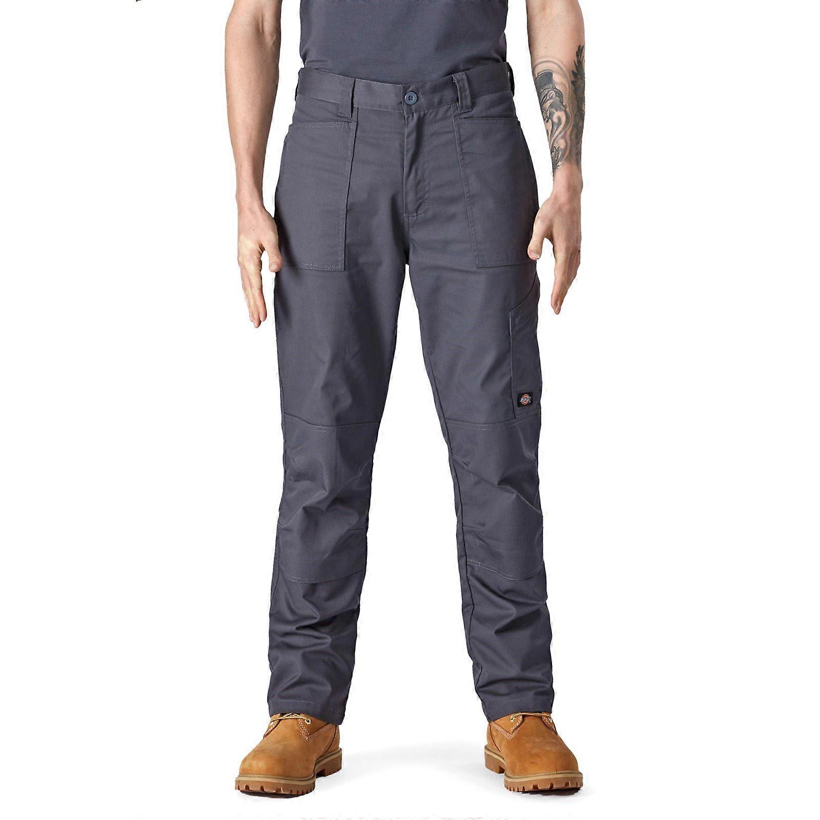 Dickies Action Flex Polyester Men's Grey Outdoor Trousers