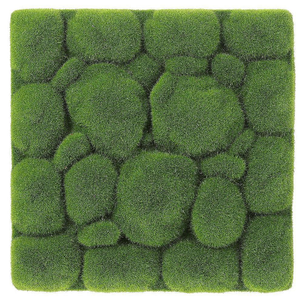 Artificial Moss Wall Panel Realistic Simulation Foam Moss Board for DIY Decor Indoor Artificial Moss Wall Panel Fake Moss Board Ornament