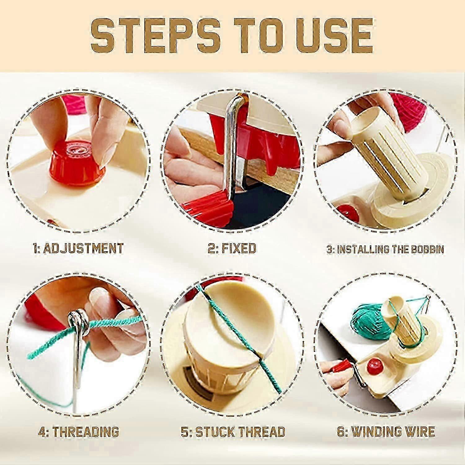 Knitting Hand Operated Yarn Ball Winder