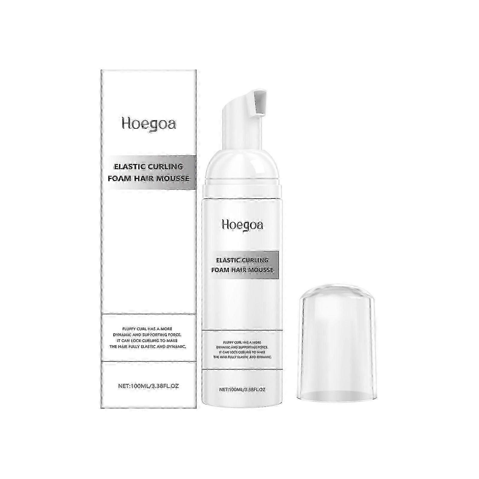 Hoegoa Hair Styling Mousse Refreshing Oil Control Light Curl Refreshing Flush Hair Glue