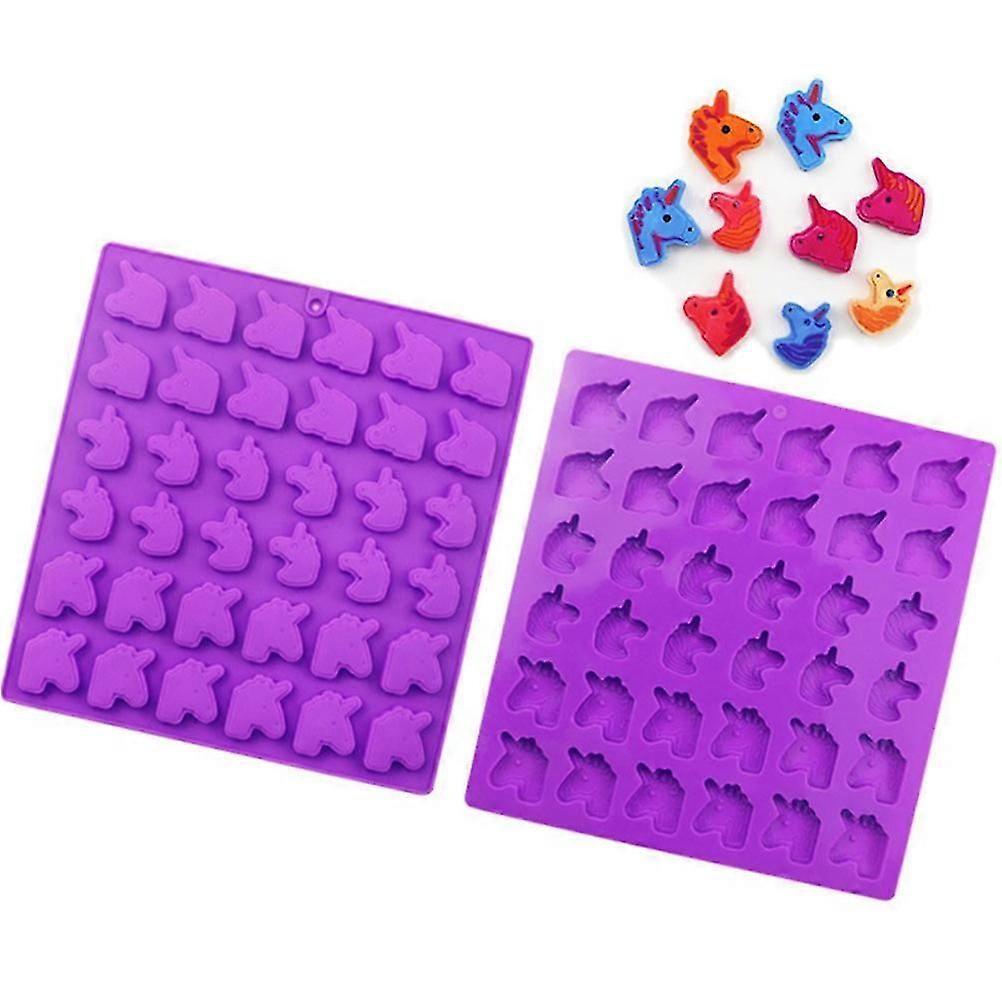 DIY Design Unicorn Silicone Mold Portable Ice Grid For Home Shop Ice Making 1Set