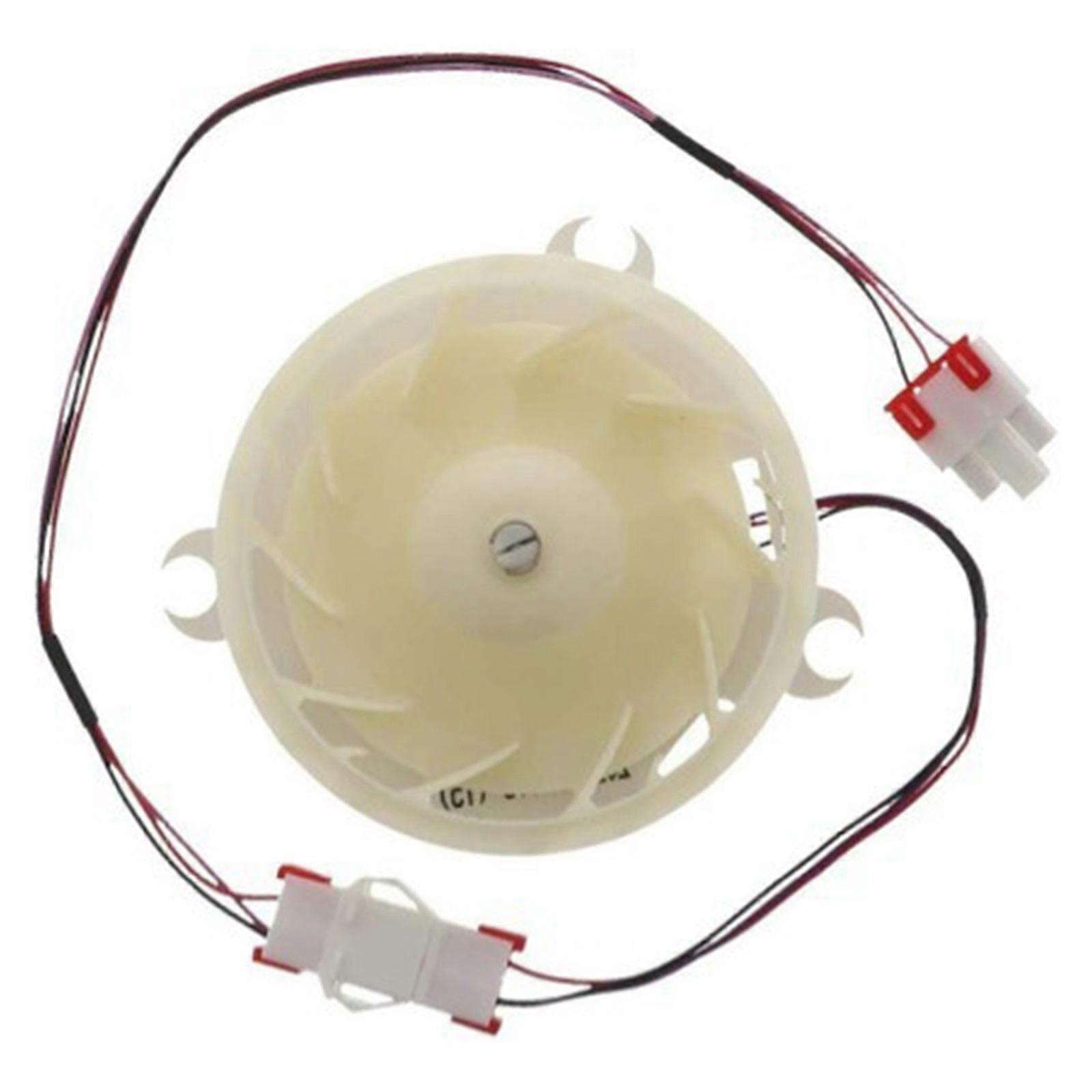 Quiet Freezer Cooling Motor Replacement Asynchronous Fan Quick Mounting Plastic Texture for Commercial Refrigerators  White