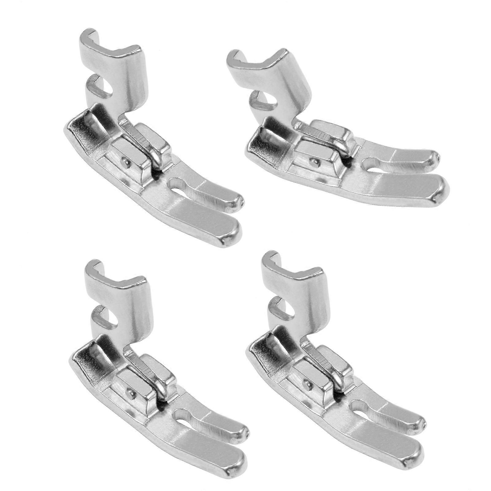 Expert Level Sewing Presser Foot Extended Area Metal Construction Ideal for Multiple Layer Cloth Handling Multicolor