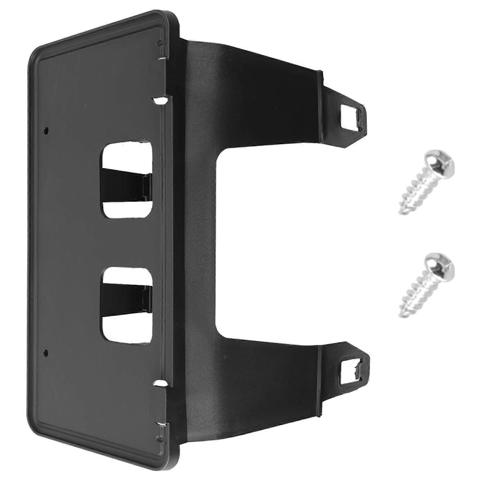 Front Bumper License Plate Mounting Bracket For F250 F350 Models Plastic Design Part Number LC3Z17A385AB Multicolor